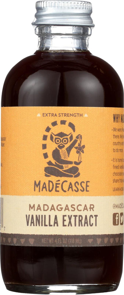 Madecasse Pure Bourbon Vanilla Extract - Case Of 12 - 4 Fl Oz.