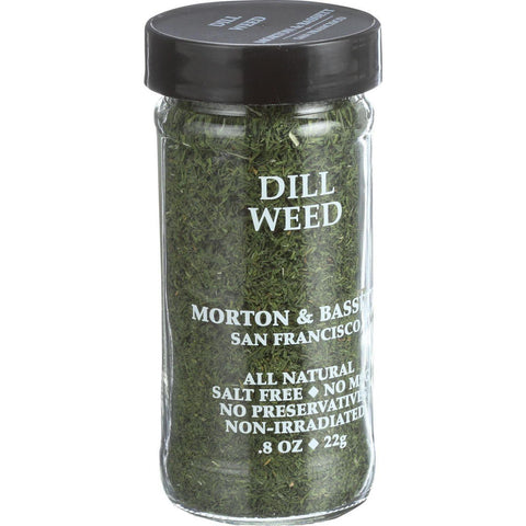 Morton And Bassett Seasoning - Dill Weed - .8 Oz - Case Of 3