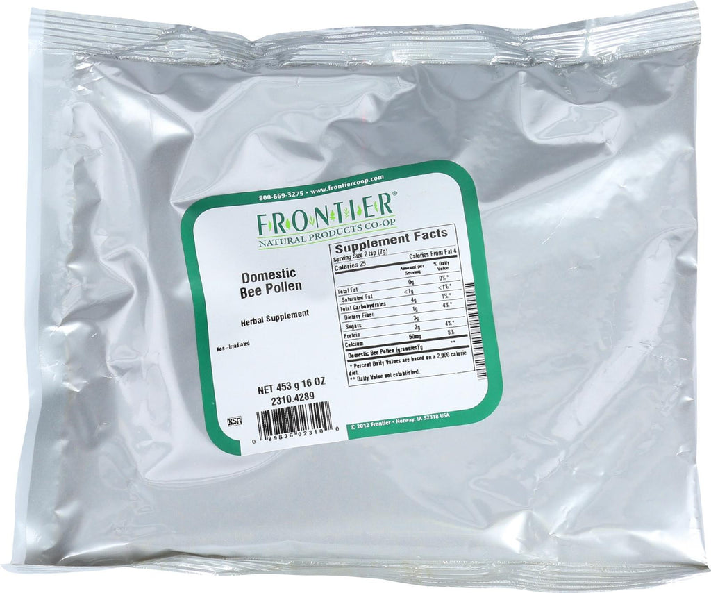 Frontier Herb Bee Pollen - Domestice - Bulk - 1 Lb