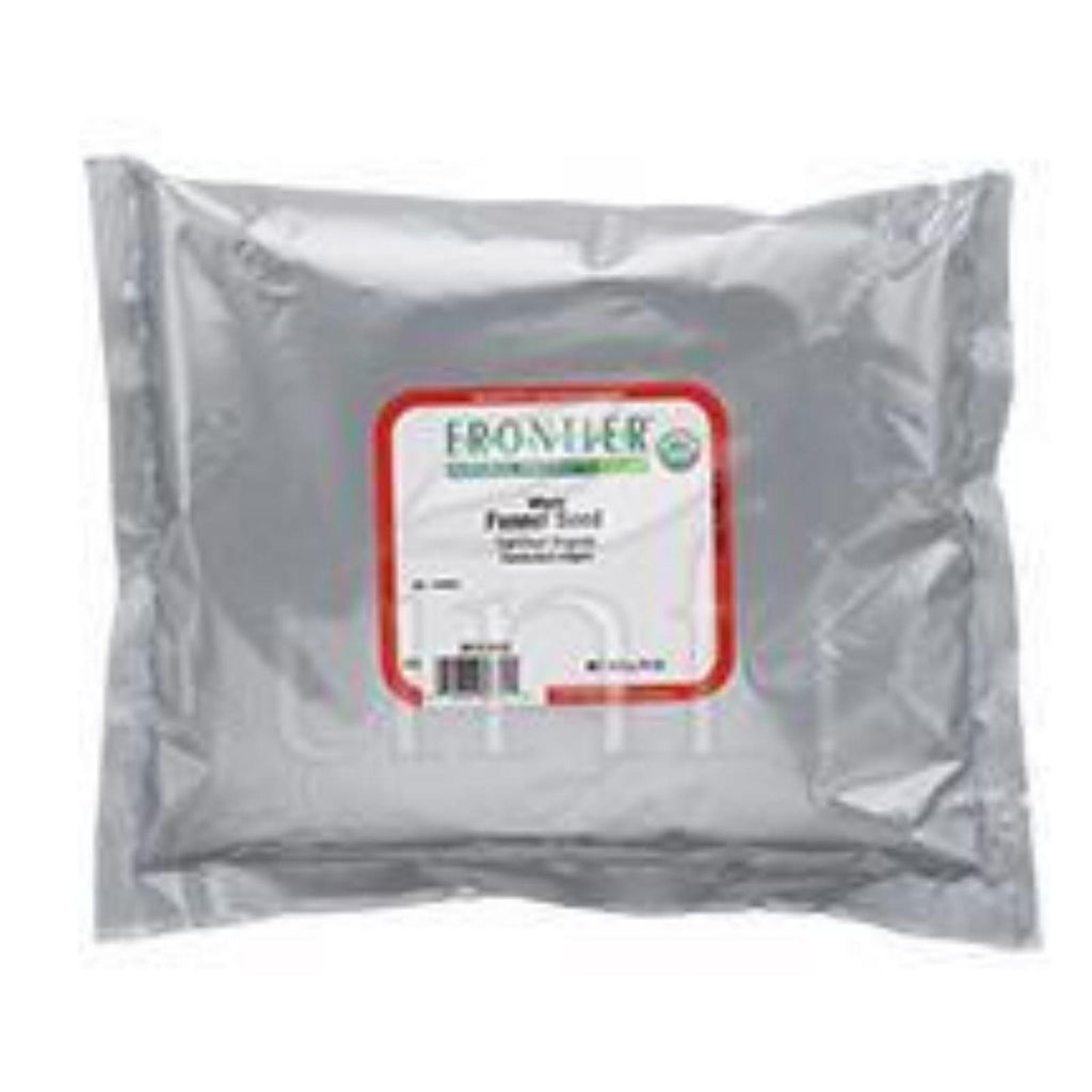 Frontier Herb Fennel Seed - Organic - Whole - Bulk - 1 Lb