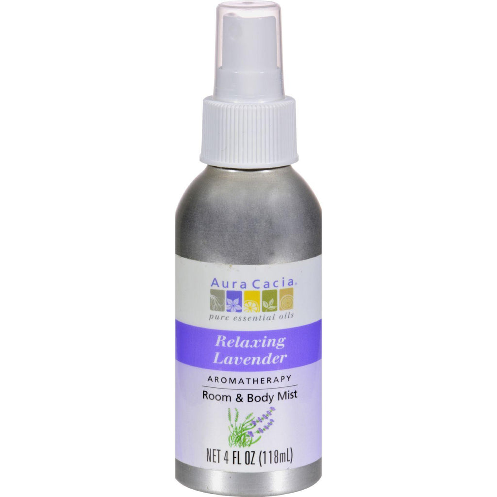 Aura Cacia Aromatherapy Mist Calming Lavender Harvest - 4 Fl Oz