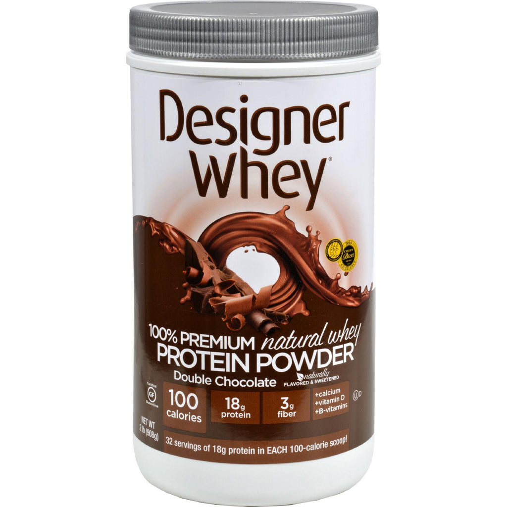 Designer Whey Protein Powder Double Chocolate - 2.1 Lbs