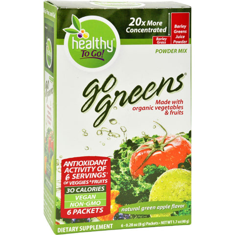 To Go Brands Go Greens - 6-1.69oz