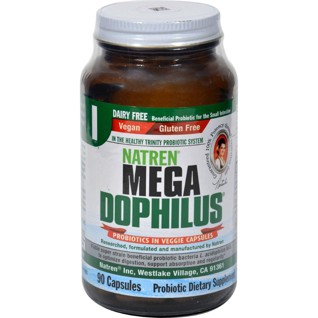 Natren Mega Dophilus Dairy Free - 90 Vegetarian Capsules