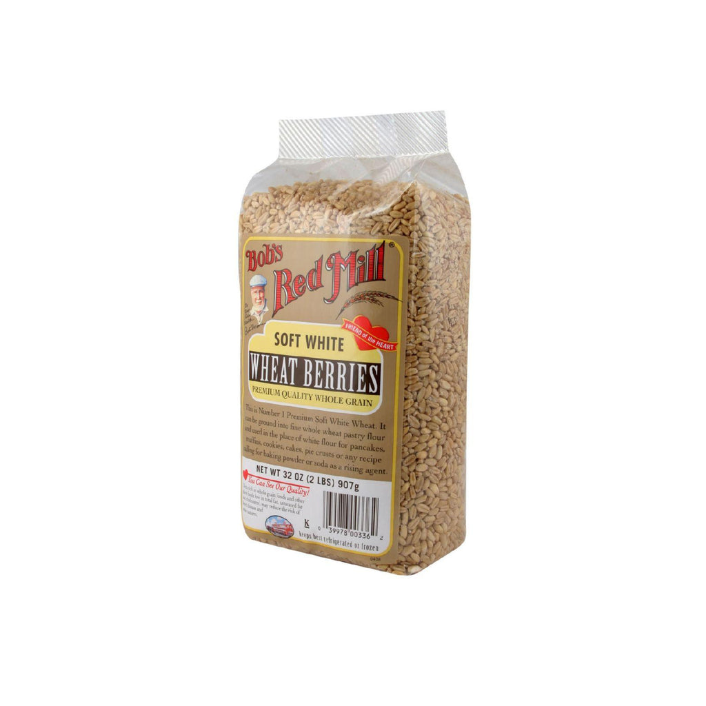 Bob's Red Mill Soft White Wheat Berries - 32 Oz - Case Of 4