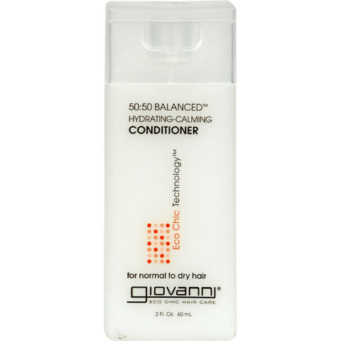 Giovanni 50:50 Balanced Conditioner Hydrating-calming - 2 Fl Oz - Case Of 12