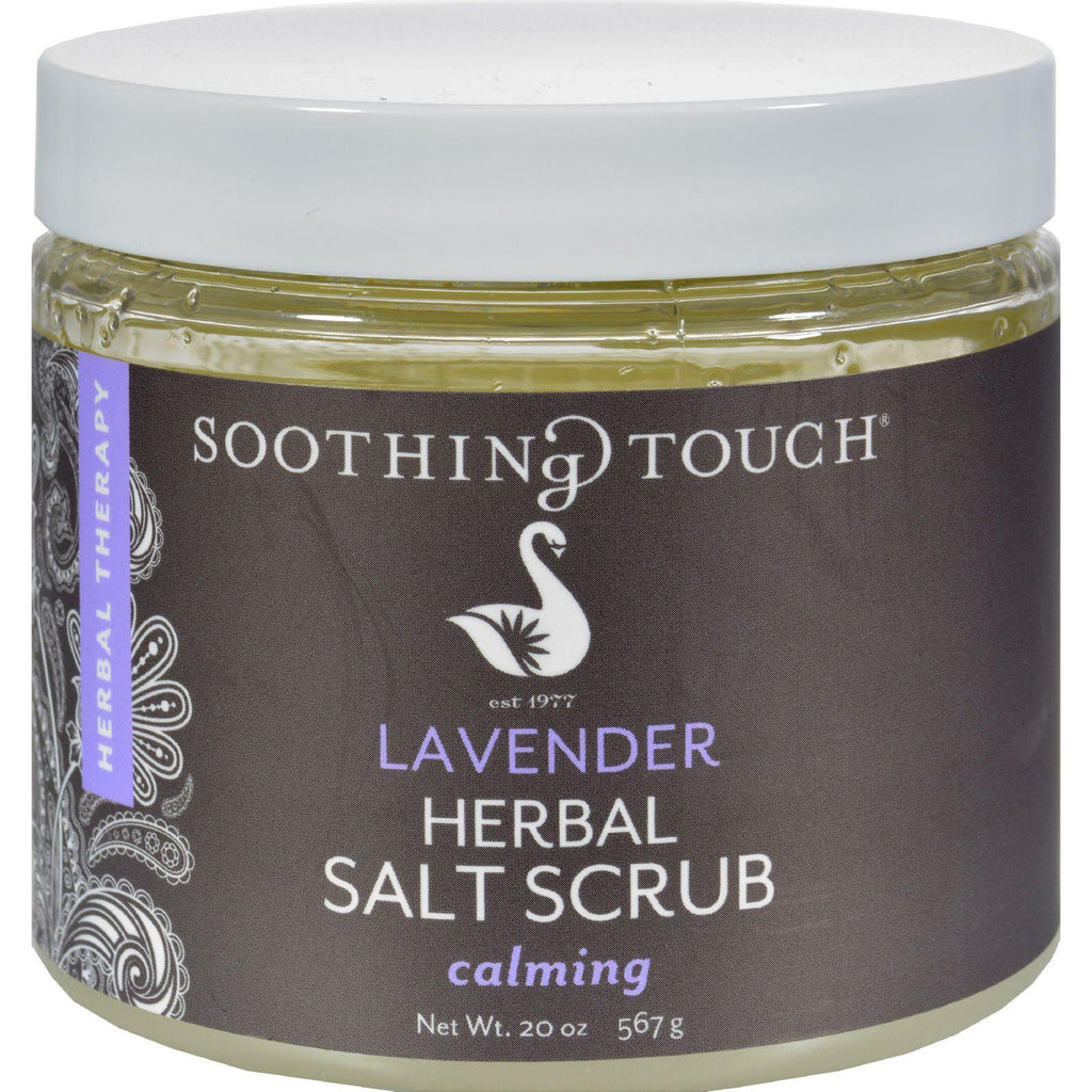 Soothing Touch Salt Scrub - Lavender - 20 Oz