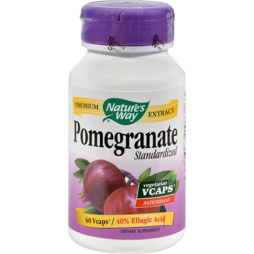 Nature's Way Pomegranate Standardized - 60 Vegetarian Capsules