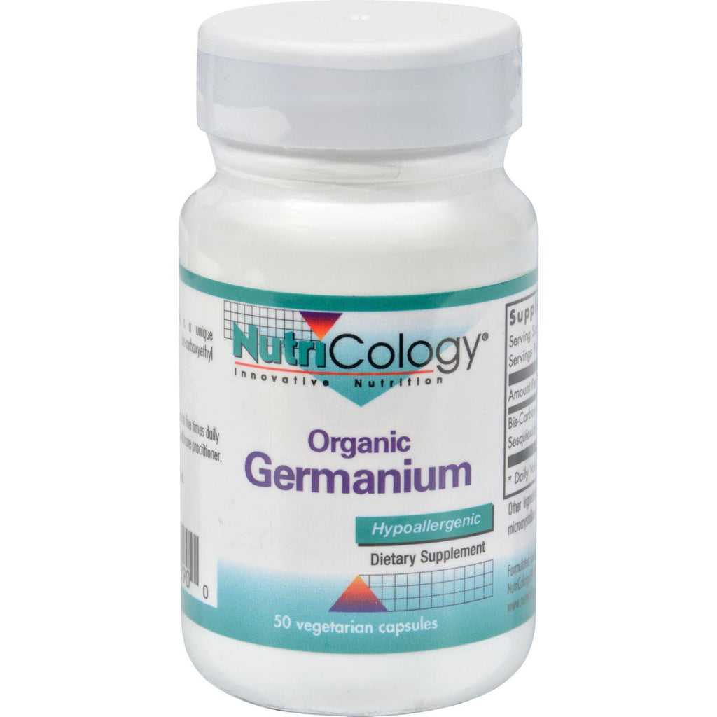 Nutricology Organic Germanium - 150 Mg - 50 Capsules