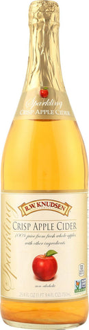 R.w. Knudsen Sparkling Juice - Crisp Apple - Case Of 12 - 750 Ml