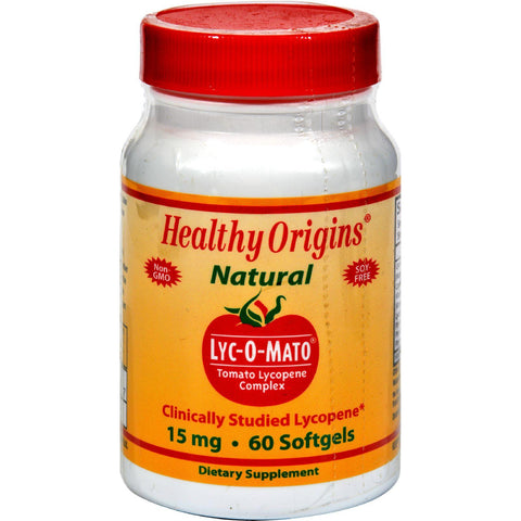 Healthy Origins Lyc-o-mato - 15 Mg - 60 Softgels