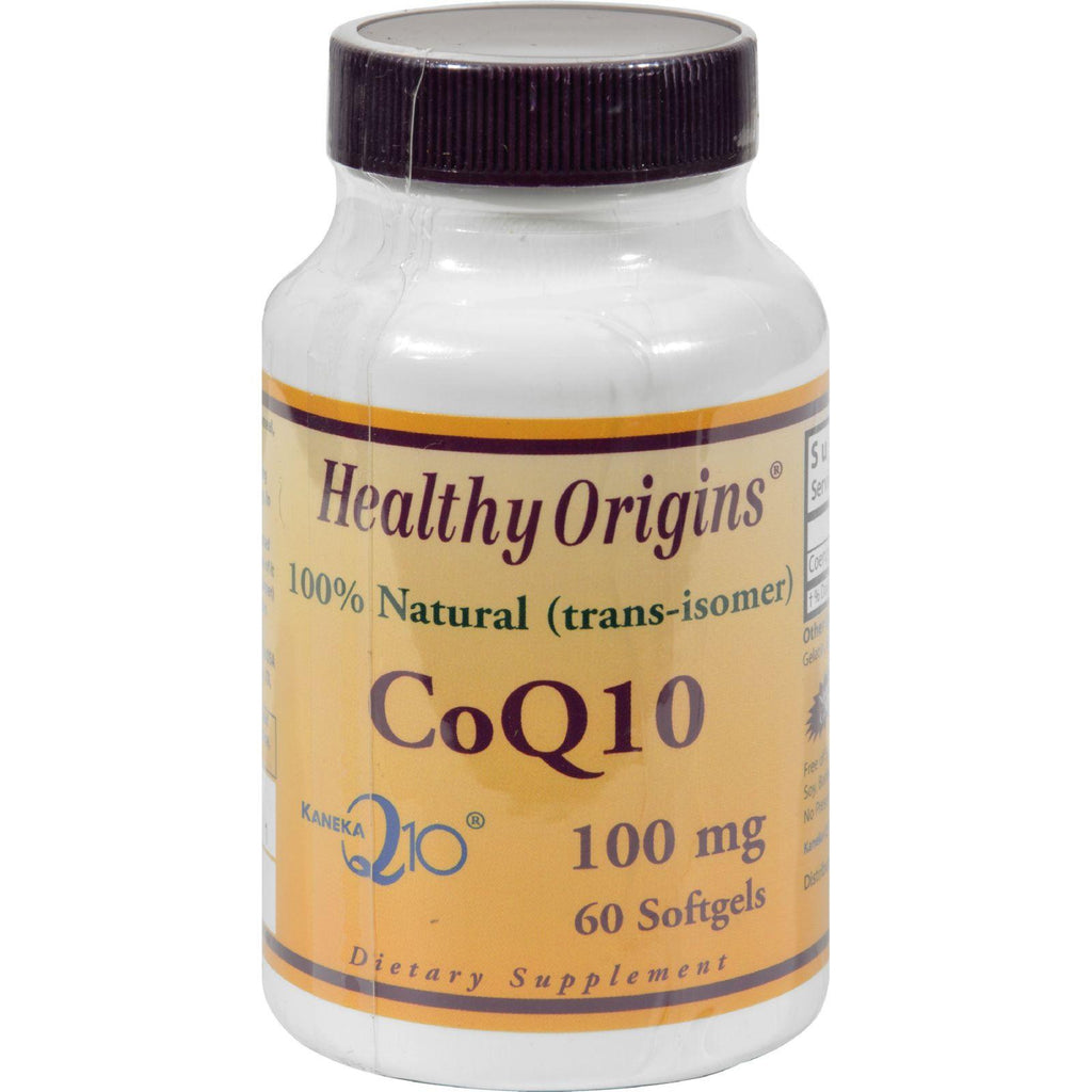 Healthy Origins Coq10 Gels - 100 Mg - 60 Softgels