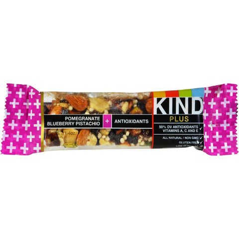 Kind Bar - Pomegranate Blueberry Pistachio Plus Anti-oxidants - Case Of 12 - 1.4 Oz