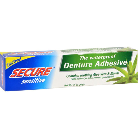 Secure Sensitive Denture Adhesive - 1.4 Oz