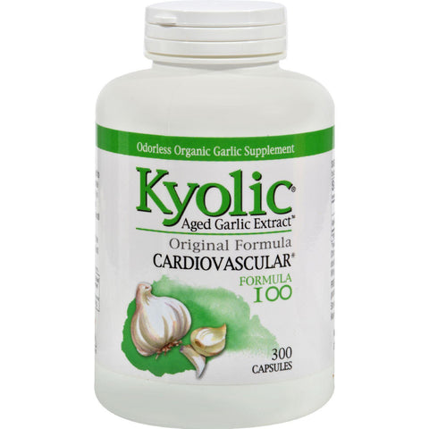 Kyolic Aged Garlic Extract Cardiovascular Original Formula 100 - 300 Capsules