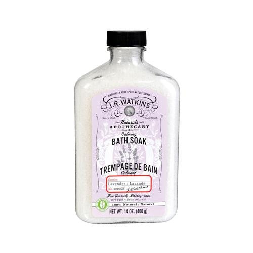 J.r. Watkins Bath Soak Calming Lavender - 14 Fl Oz