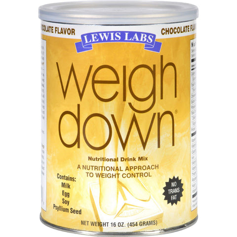 Lewis Lab Weigh Down - Chocolate - 16 Oz