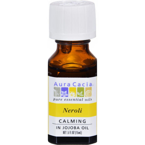 Aura Cacia Neroli In Jojoba Oil - 0.5 Fl Oz