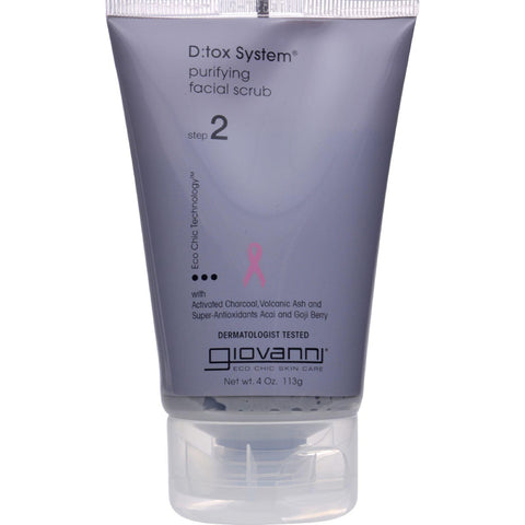 Giovanni D:tox System Purifying Facial Scrub Step 2 - 4 Oz