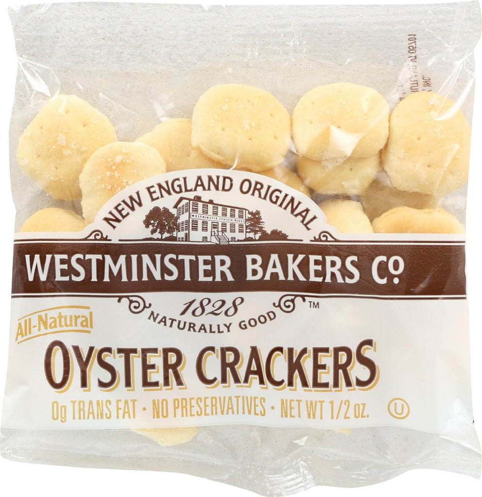 Westminster Cracker Oyster Old Fashioned Crackers - Case Of 150 - 0.5 Oz.