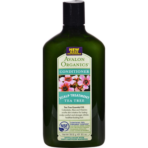 Avalon Organics Scalp Treatment Tea Tree Conditioner - 11 Fl Oz