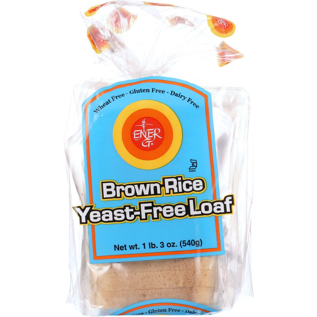 Ener-g Foods Loaf - Brown Rice - Yeast-free - 19 Oz - Case Of 6