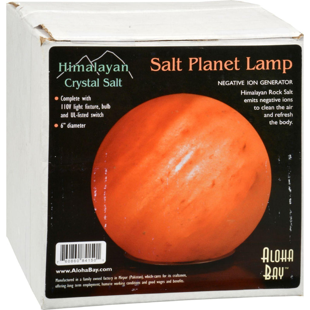 Himalayan Salt Crystal Lights Planet Globe Lamp - 1 Lamp