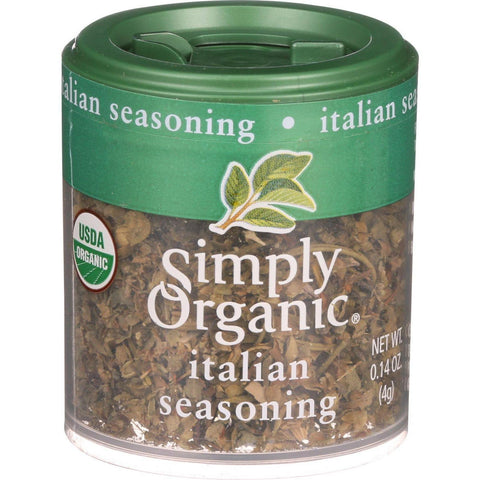 Simply Organic Italian Seasoning - Organic - .14 Oz - Case Of 6