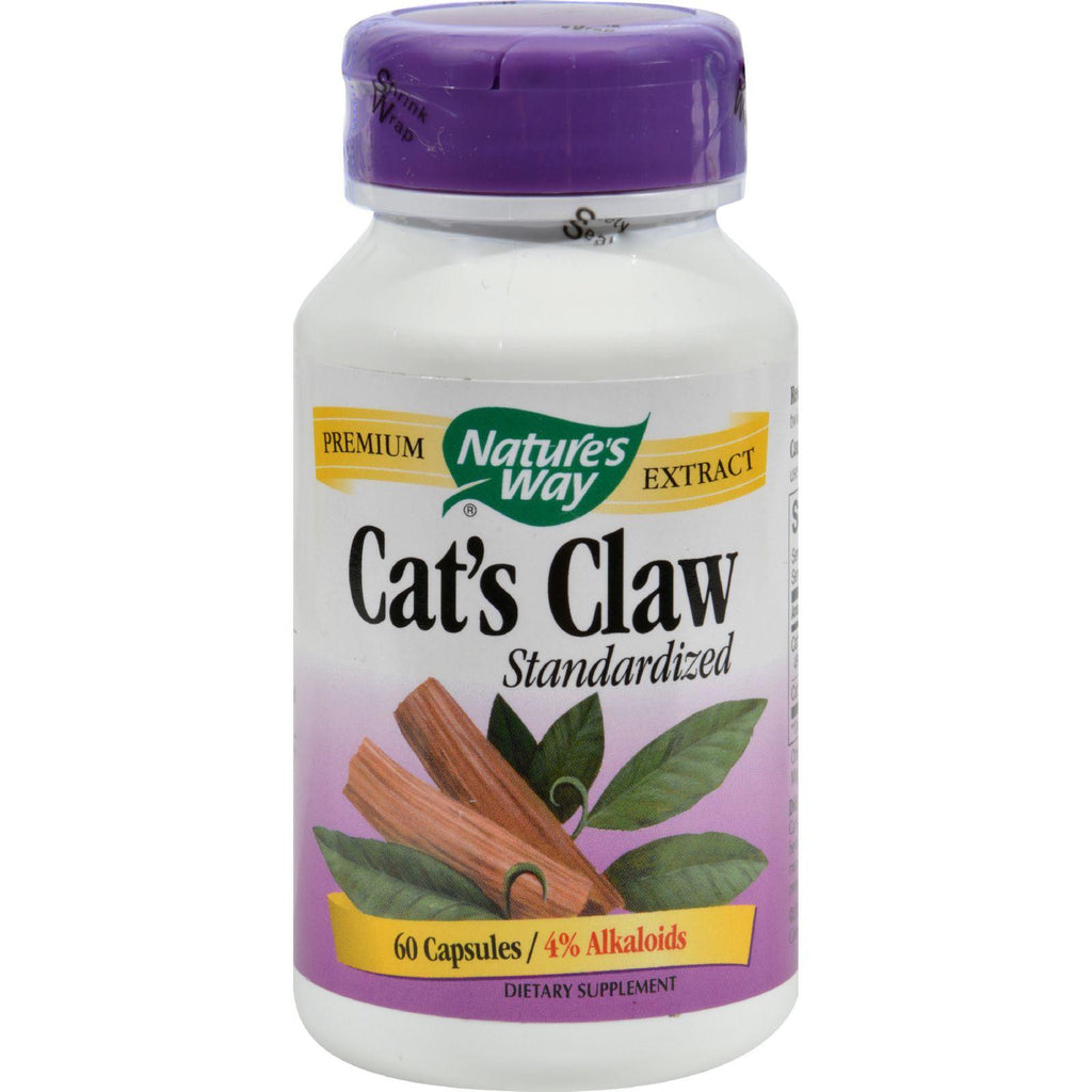 Nature's Way Cats Claw Standardized - 60 Capsules