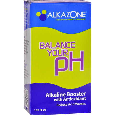 Alkazone Alkaline Booster Drops With Antioxidant - 1.2 Fl Oz