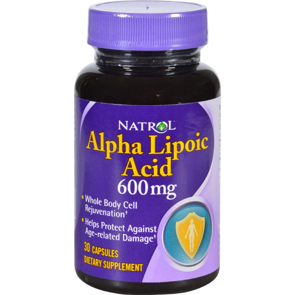 Natrol Alpha Lipoic Acid - 600 Mg - 30 Capsules