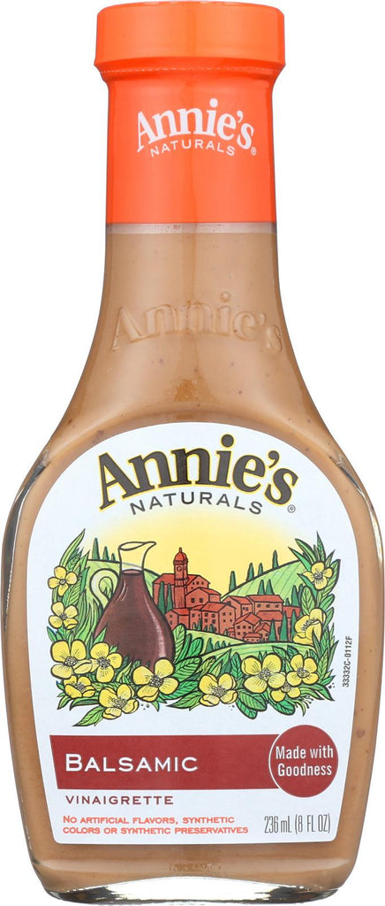 Annie's Naturals Vinaigrette Balsamic - Case Of 6 - 8 Fl Oz.