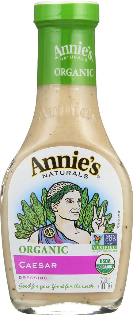 Annie's Naturals Organic Dressing Caesar - Case Of 6 - 8 Fl Oz.