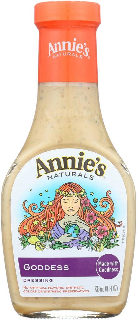 Annie's Naturals Dressing Goddess - Case Of 6 - 8 Fl Oz.