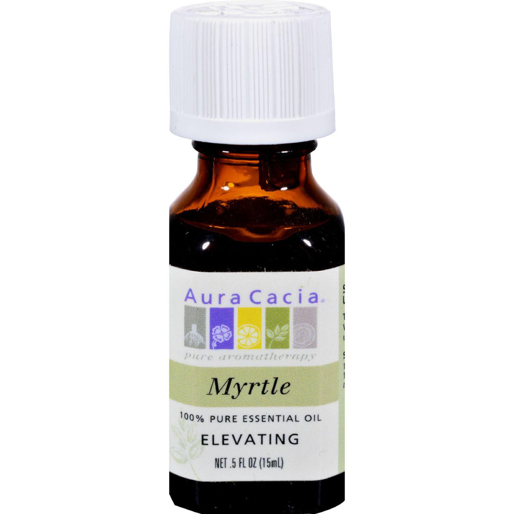 Aura Cacia Pure Essential Oil Myrtle - 0.5 Fl Oz