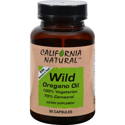 California Natural Wild Oregana Oil - 400 Mg - 90 Capsules