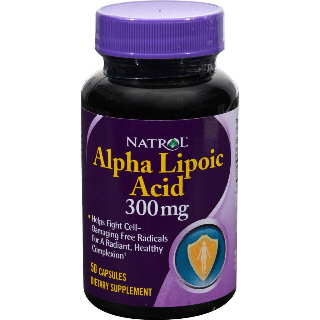 Natrol Alpha Lipoic Acid - 300 Mg - 50 Capsules