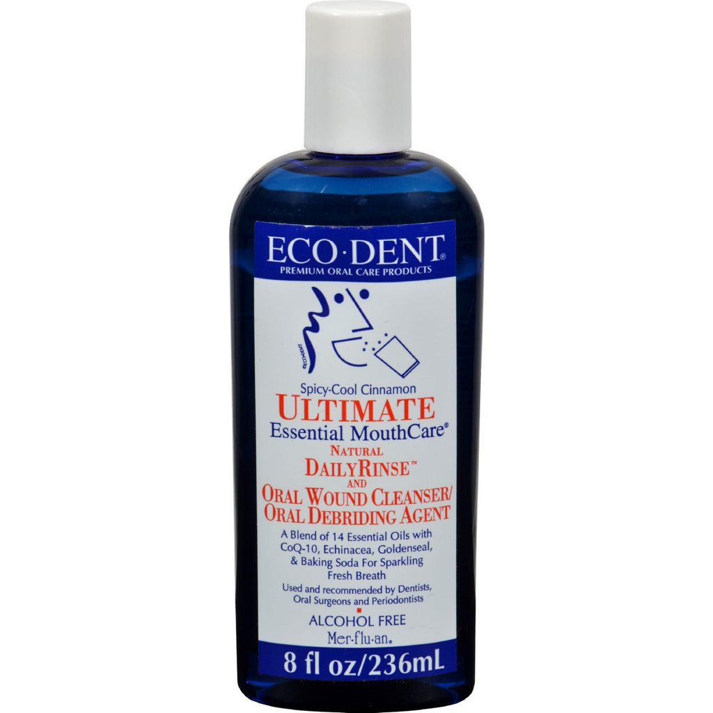 Eco-dent Dailyrinse Mouthrinse - Cinnamon - 8 Oz