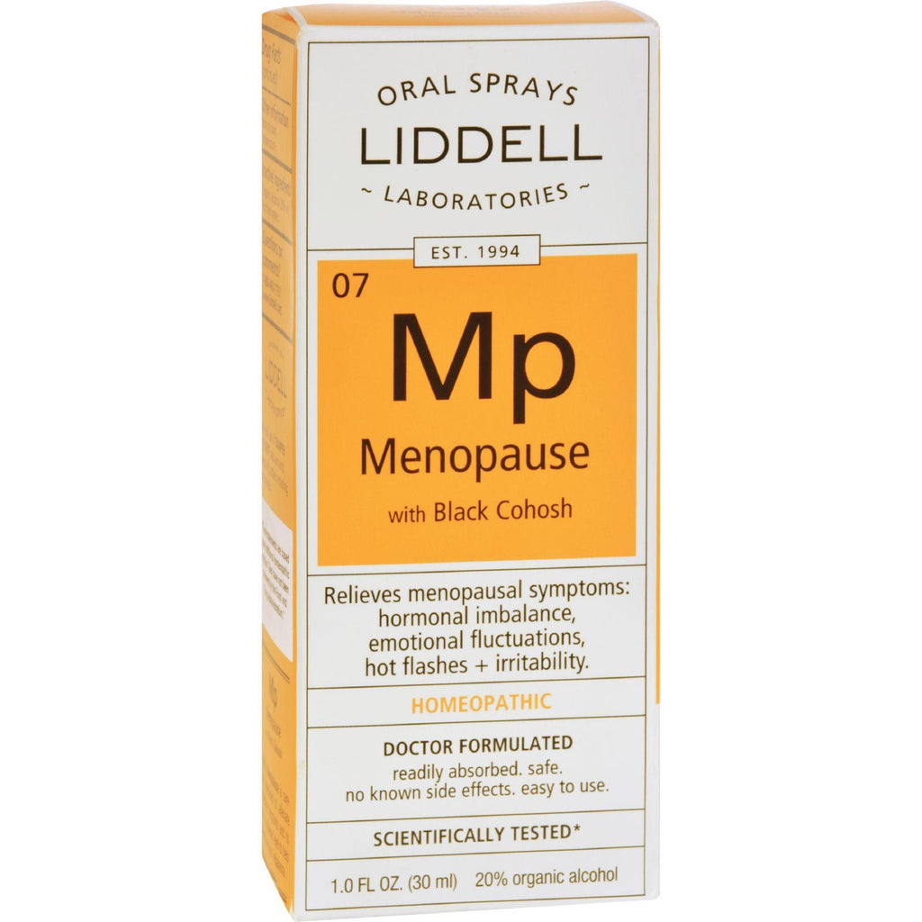 Liddell Homeopathic Menopause Spray - 1 Fl Oz