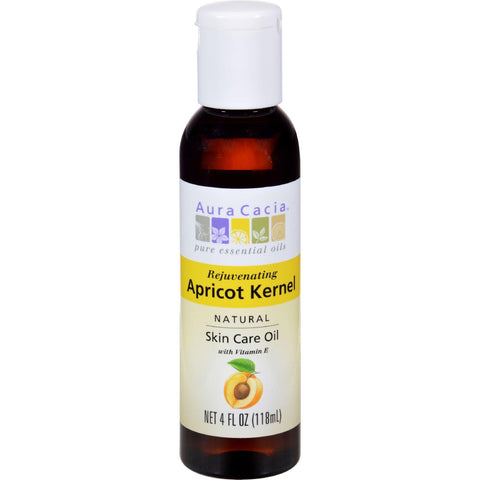 Aura Cacia Natural Skin Care Oil Apricot Kernel - 4 Fl Oz