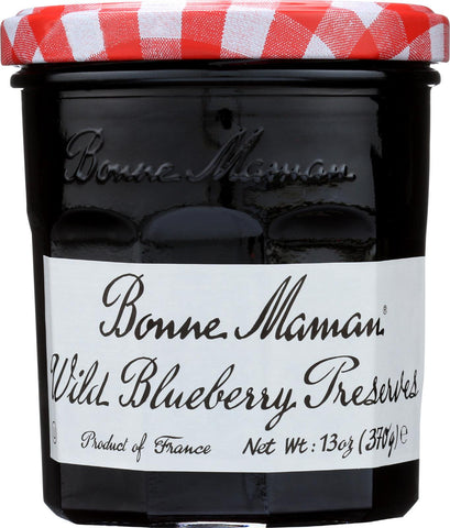 Bonne Maman Conserve - Wild Blueberry - Case Of 6 - 13 Oz.