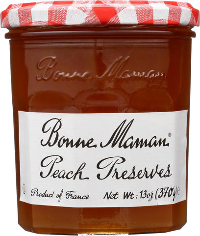 Bonne Maman Conserve - Peach - Case Of 6 - 13 Oz.