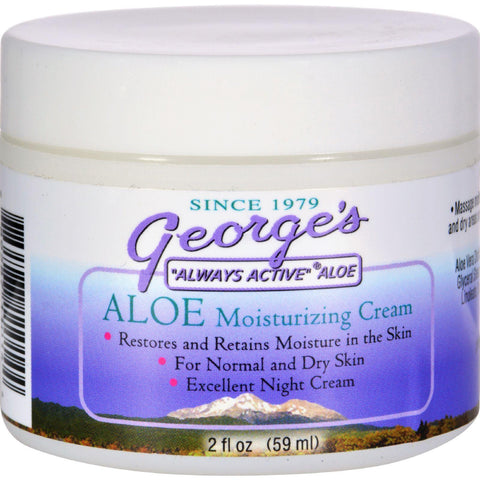 George's Aloe Vera Moisturizing Cream - 2 Oz