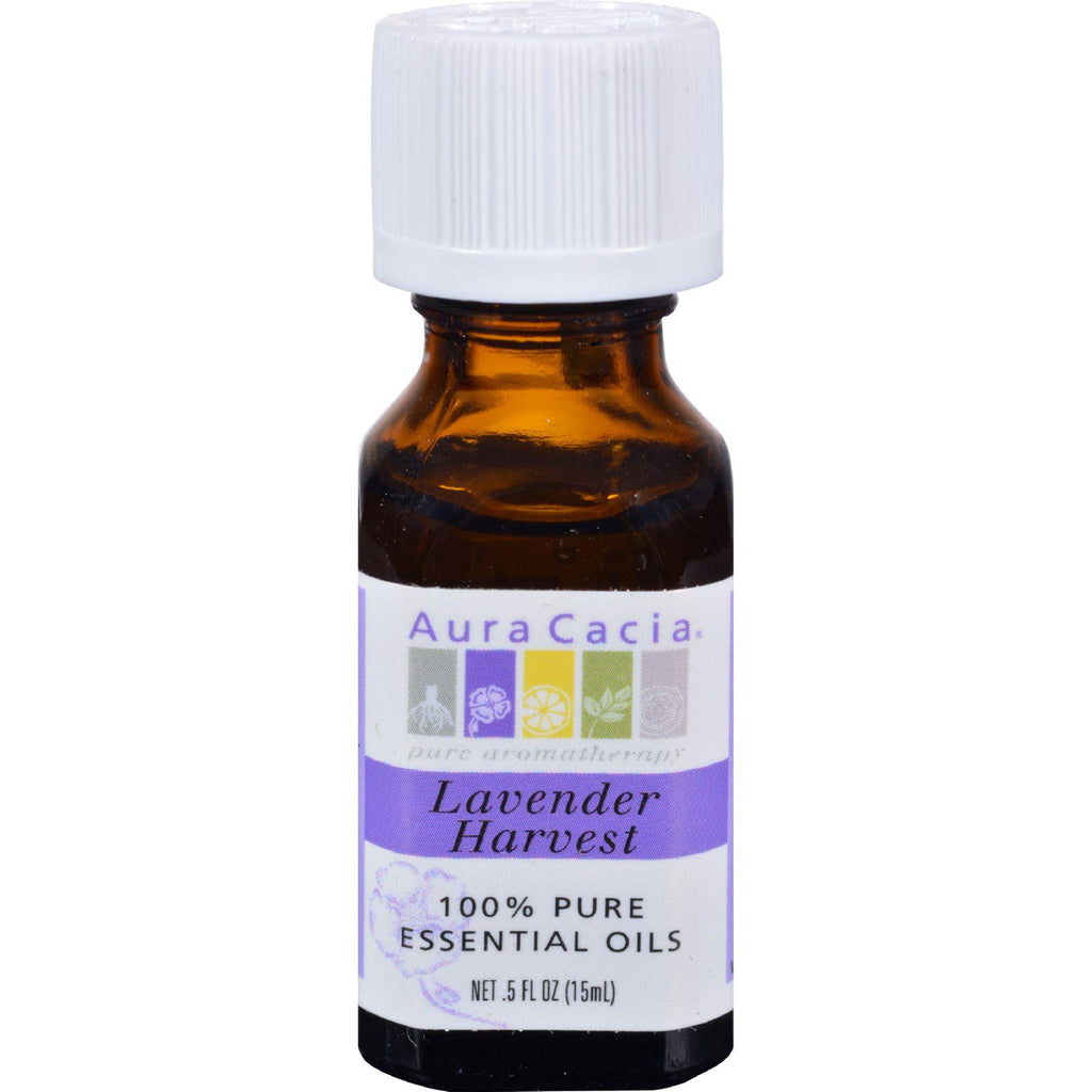 Aura Cacia Pure Essential Oil Lavender Harvest - 0.5 Fl Oz