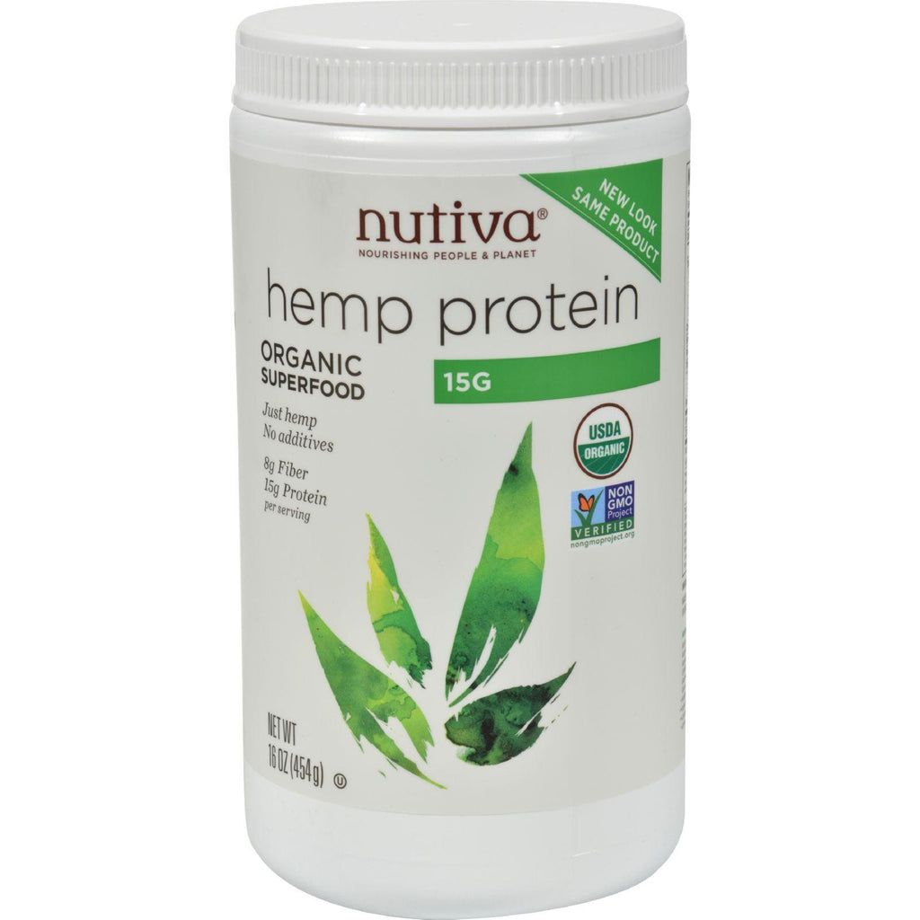 Nutiva Organic Hemp Protein - 16 Oz