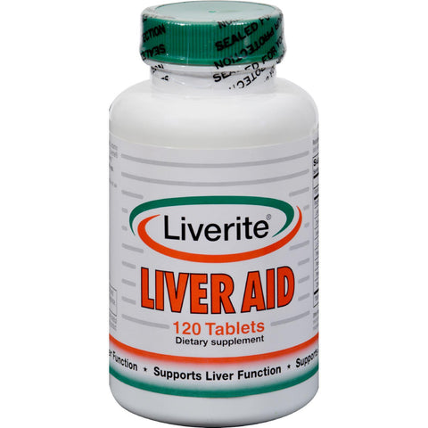 Liverite Liveraid - 120 Tablets