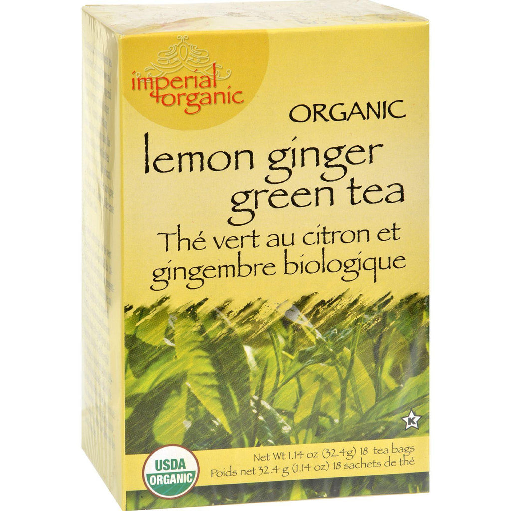 Uncle Lee's Tea Organic Imperial Lemon Ginger - 18 Bags