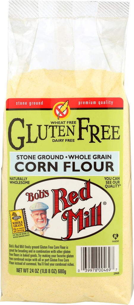 Bob's Red Mill Gluten Free Corn Flour - 24 Oz - Case Of 4