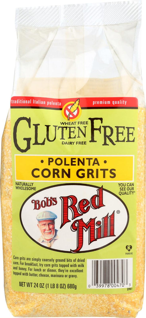 Bob's Red Mill Gluten Free Corn Grits - Polenta - 24 Oz - Case Of 4