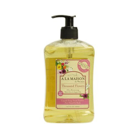 A La Maison French Liquid Soap Thousand Flowers - 8.8 Fl Oz